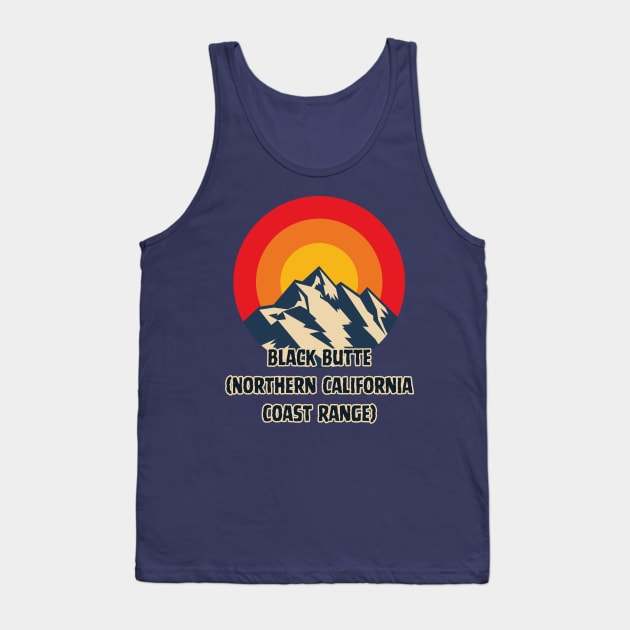 Black Butte (Northern California Coast Range) Tank Top by Canada Cities